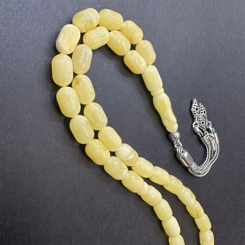 Kaliningrad Damla Kehribar Tespih 6*9,5 (mm)-9