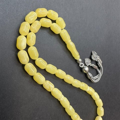 Kaliningrad Damla Kehribar Tespih 6*9,5 (mm)-10