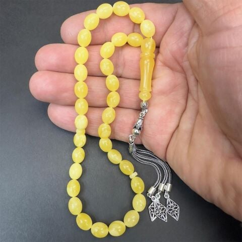 Kaliningrad Damla Kehribar Tespih 7*8,5 (mm)