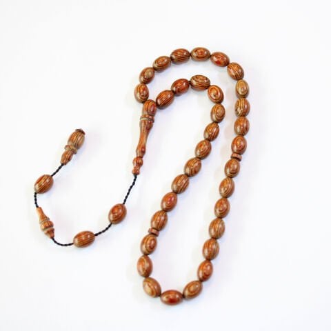 Yerli Atölye İşçiliği Kafur Tespih 6*9 (mm)