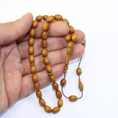 Yerli Atölye İşçiliği Kafur Tespih 6*9 (mm)