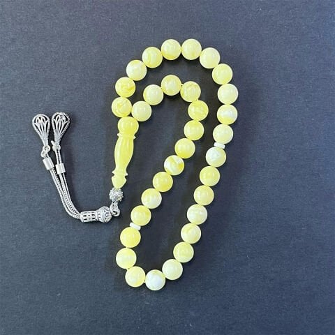 Akça Kaliningrad Damla Kehribar Tespih 8 (mm)