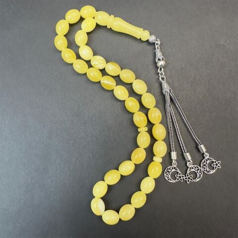 Kaliningrad Damla Kehribar Tespih 7*8.5 (mm)