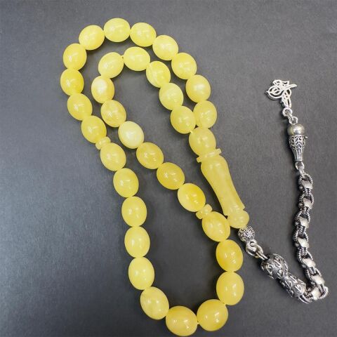 Kaliningrad Damla Kehribar Tespih 7,5*8,5 (mm)