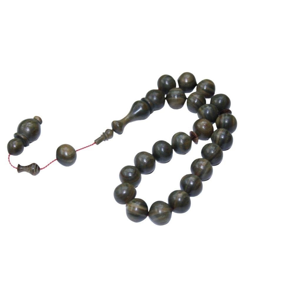 Usta İşçilikli Maskot Yeşil Pelesenk Tespih 14,5 (mm)