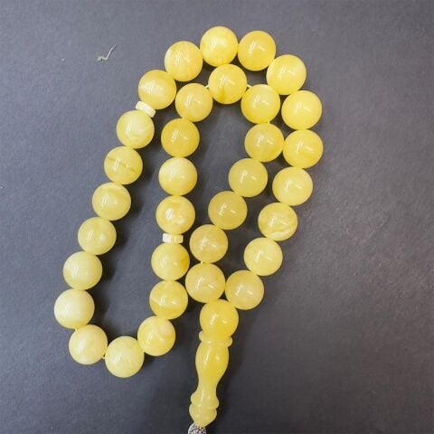 Kaliningrad Damla Kehribar Küre Tespih 9,5 (mm)