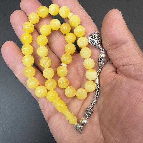 Kaliningrad Damla Kehribar Küre Tespih 9,5 (mm)