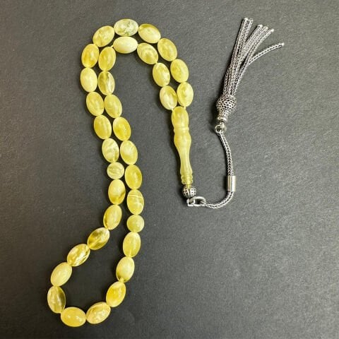 N.N Kaliningrad Damla Kehribar Tespih 5,5*8 (mm)