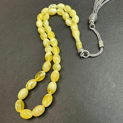 N.N Kaliningrad Damla Kehribar Tespih 5,5*8 (mm)