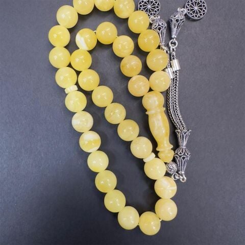 Kaliningrad Damla Kehribar Küre Tespih 8.5 (mm)