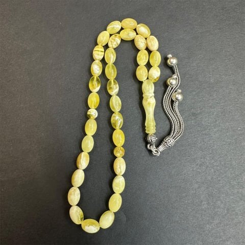 N.N Kaliningrad Damla Kehribar Tespih 5,5*8 (mm)-2