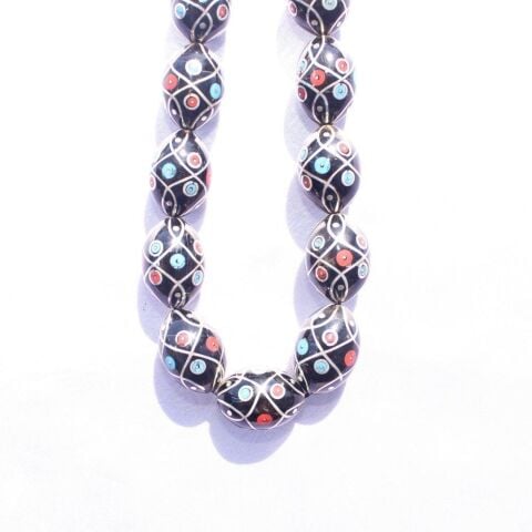 Şerafettin Macit Usta İşçilikli Oltu Tespih 15*20 (mm)