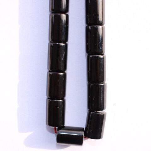 Selim Çelebi Usta İşçilikli Oltu Taşı Tespih 10*14 (mm)