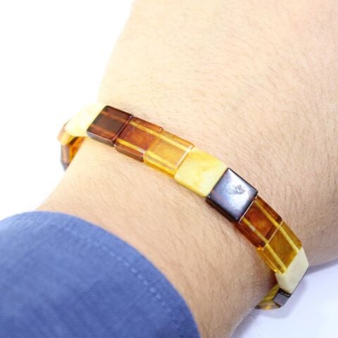 Ukrayna Damla Rolex Kehribar Bileklik 7,4 (gr)