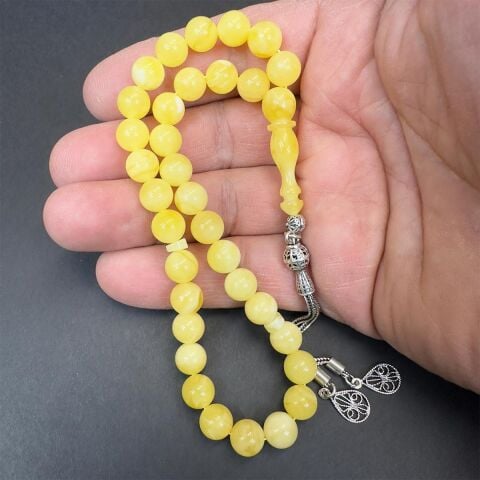 Kaliningrad Damla Kehribar Küre Tespih 8 (mm)