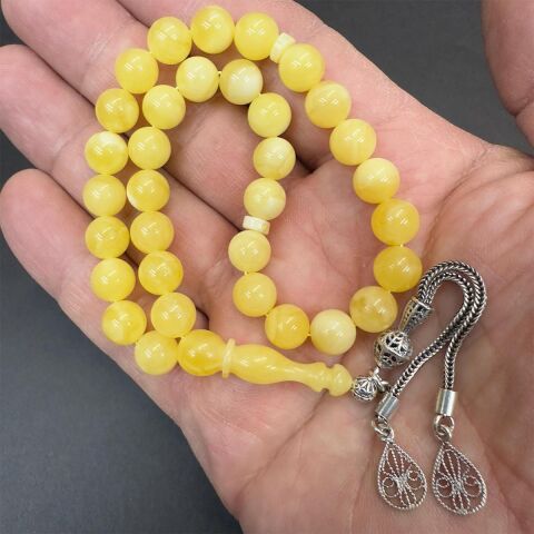 Kaliningrad Damla Kehribar Küre Tespih 8 (mm)