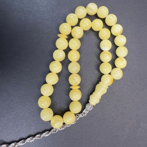 Kaliningrad Damla Kehribar Küre Tespih 7 (mm)