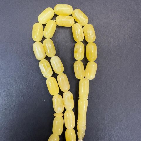 Kaliningrad Damla Kehribar Kapsül Tespih 7*12,5 (mm)