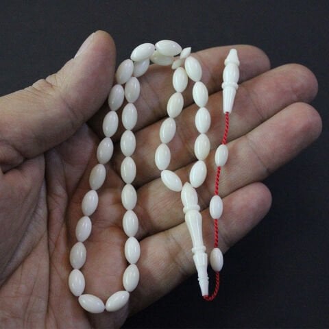 Yerli Atölye İşçiliği Narçıl Beyzi Tespih 5,5*9,5 (mm)