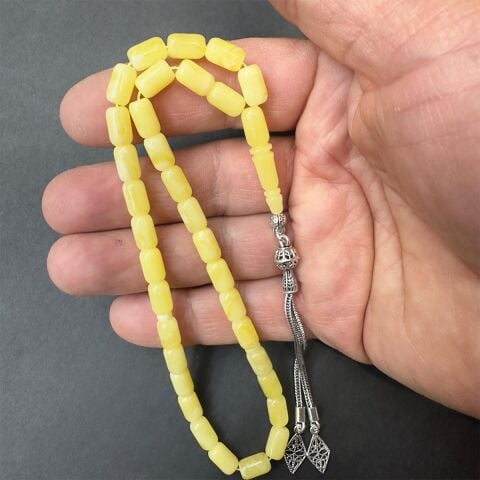 Kaliningrad Damla Kehribar Kapsül Tespih 5,5*8,5 (mm)