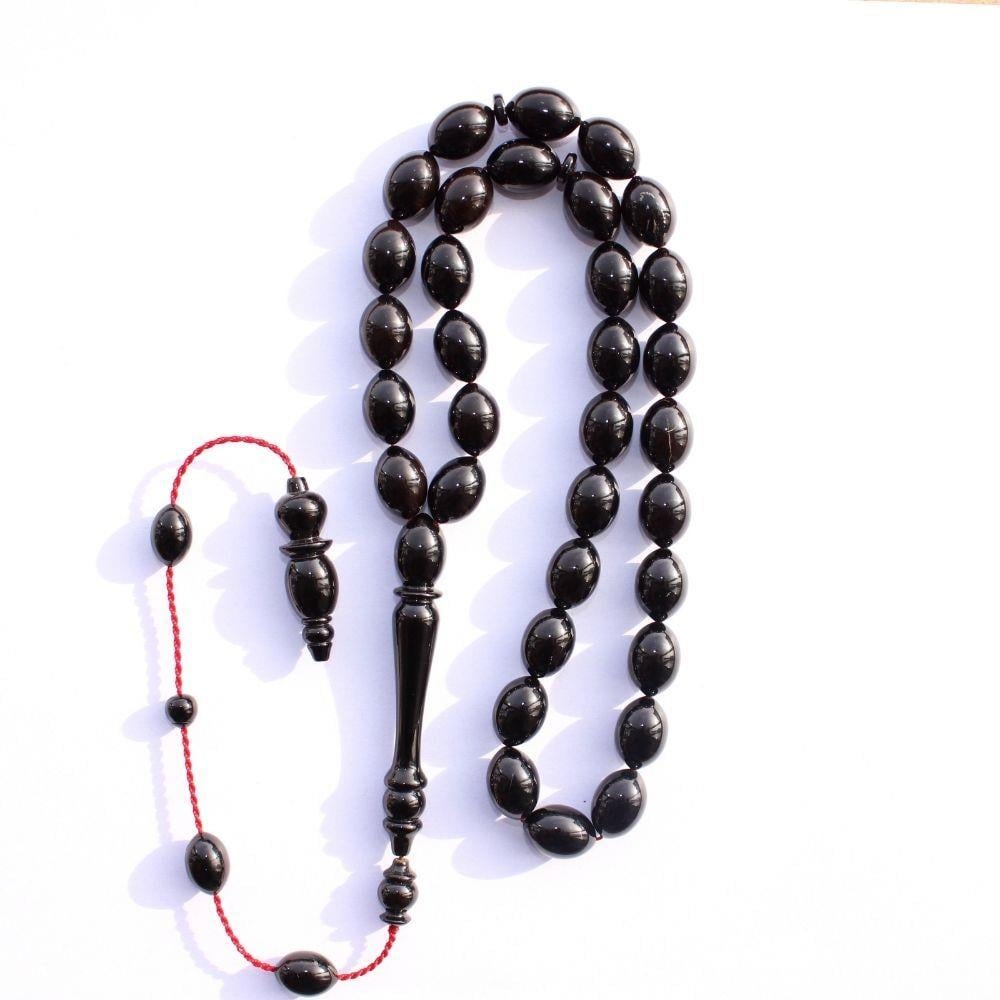 Selim Çelebi Usta İşçilikli Oltu Tespih 10*14 (mm)