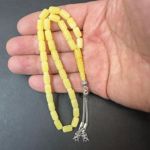 Kaliningrad Damla Kehribar Kapsül Tespih 5,5*8,8 (mm)