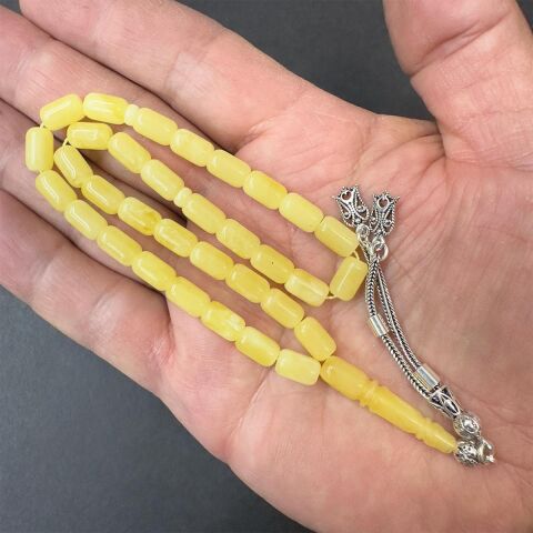 Kaliningrad Damla Kehribar Kapsül Tespih 5,5*8,8 (mm)