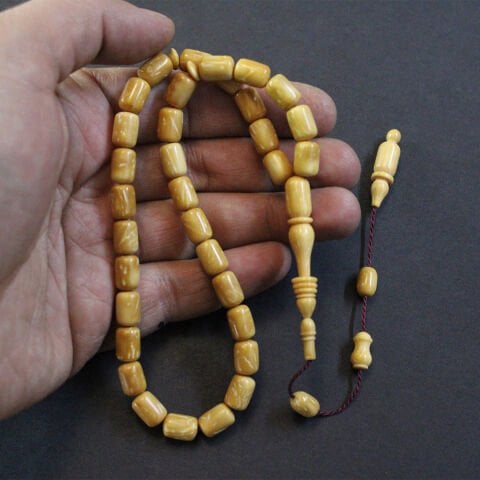 Yerli Atölye İşçiliği Saray Kuka Tespih 6,5*9,5 (mm)