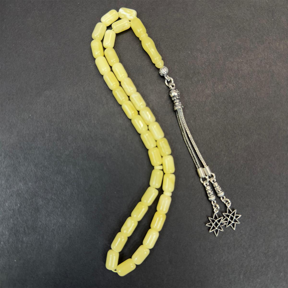 Kaliningrad Damla Kehribar Kapsül Tespih 5,5*8,5 (mm)