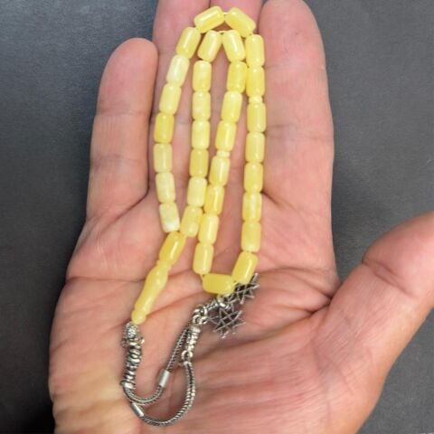 Kaliningrad Damla Kehribar Kapsül Tespih 5,5*8,5 (mm)