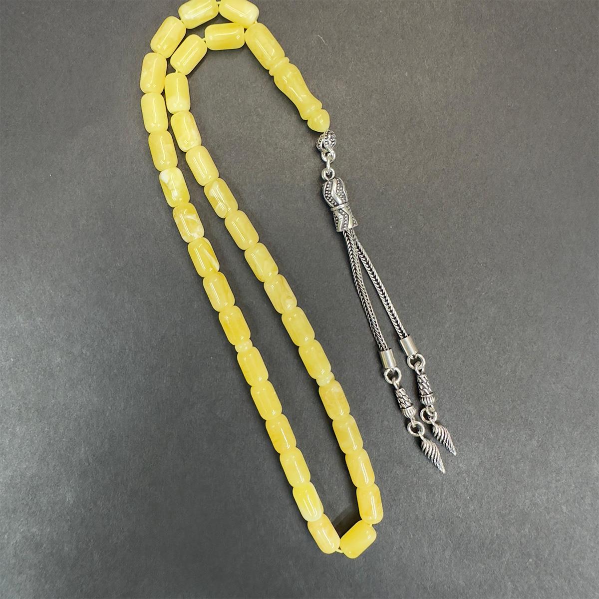 Kaliningrad Damla Kehribar Kapsül Tespih 5,5*8,5 (mm)