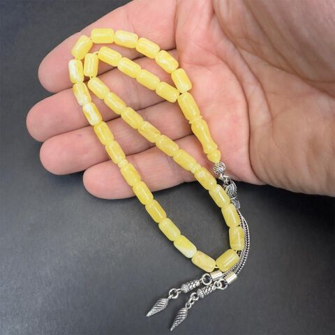 Kaliningrad Damla Kehribar Kapsül Tespih 5,5*8,5 (mm)