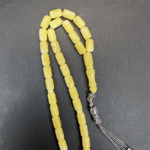 Kaliningrad Damla Kehribar Kapsül Tespih 5,5*8,5 (mm)