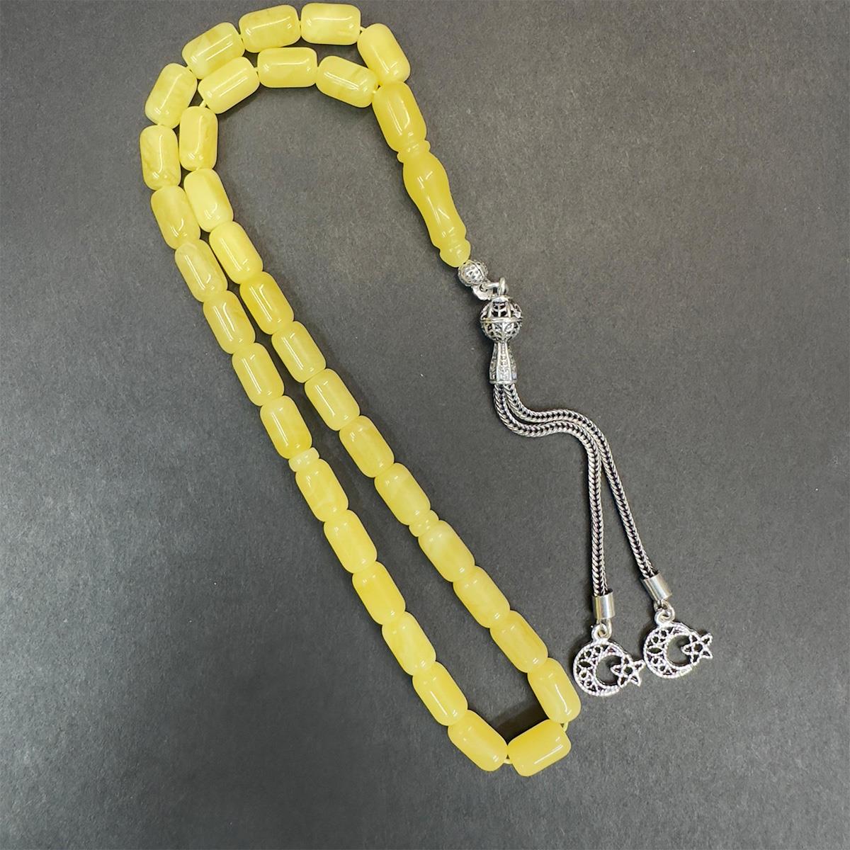 Kaliningrad Damla Kehribar Kapsül Tespih 5,5*8,5 (mm)