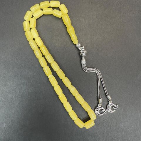 Kaliningrad Damla Kehribar Kapsül Tespih 5,5*8,5 (mm)