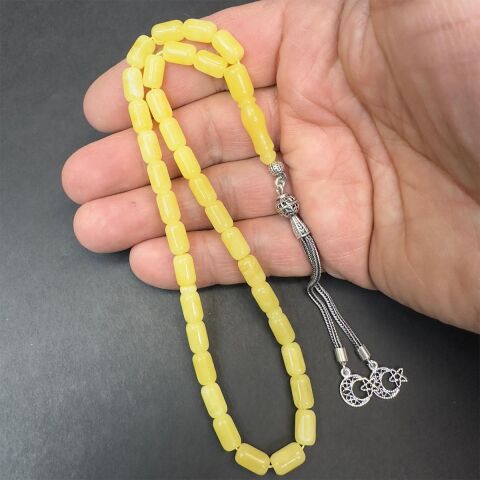 Kaliningrad Damla Kehribar Kapsül Tespih 5,5*8,5 (mm)