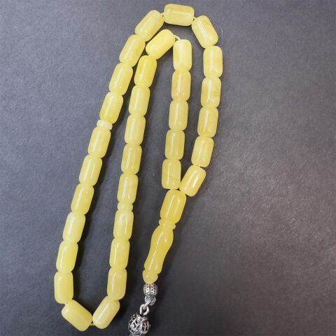 Kaliningrad Damla Kehribar Kapsül Tespih 5,5*8,5 (mm)