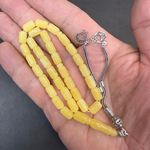 Kaliningrad Damla Kehribar Kapsül Tespih 5,5*8,5 (mm)