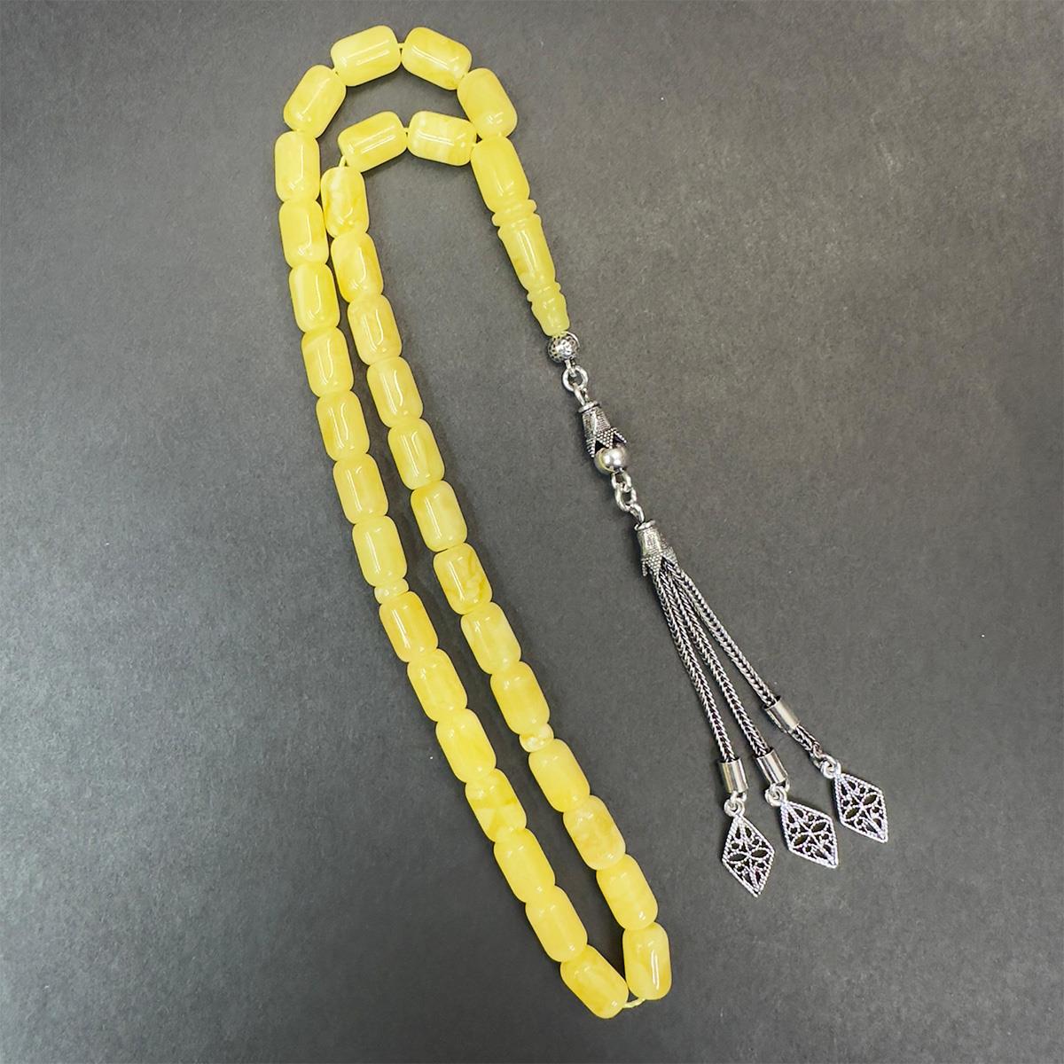 Kaliningrad Damla Kehribar Kapsül Tespih 6*9 (mm)