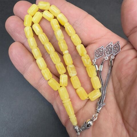 Kaliningrad Damla Kehribar Kapsül Tespih 6*9 (mm)