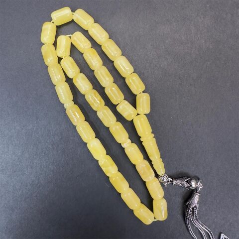 Kaliningrad Damla Kehribar Kapsül Tespih 6*9 (mm)