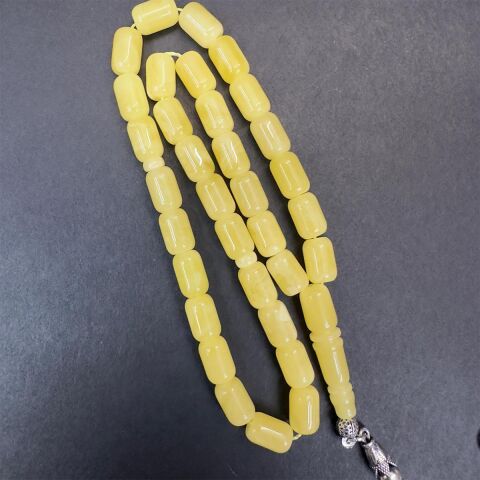 Kaliningrad Damla Kehribar Kapsül Tespih 6*9 (mm)