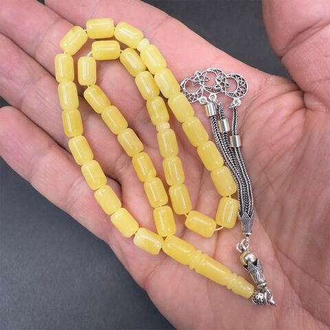 Kaliningrad Damla Kehribar Kapsül Tespih 6*9 (mm)