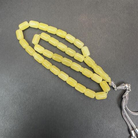 Kaliningrad Damla Kehribar Kapsül Tespih 6*9 (mm)