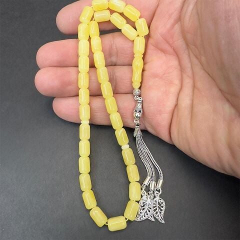 Kaliningrad Damla Kehribar Kapsül Tespih 6*9 (mm)