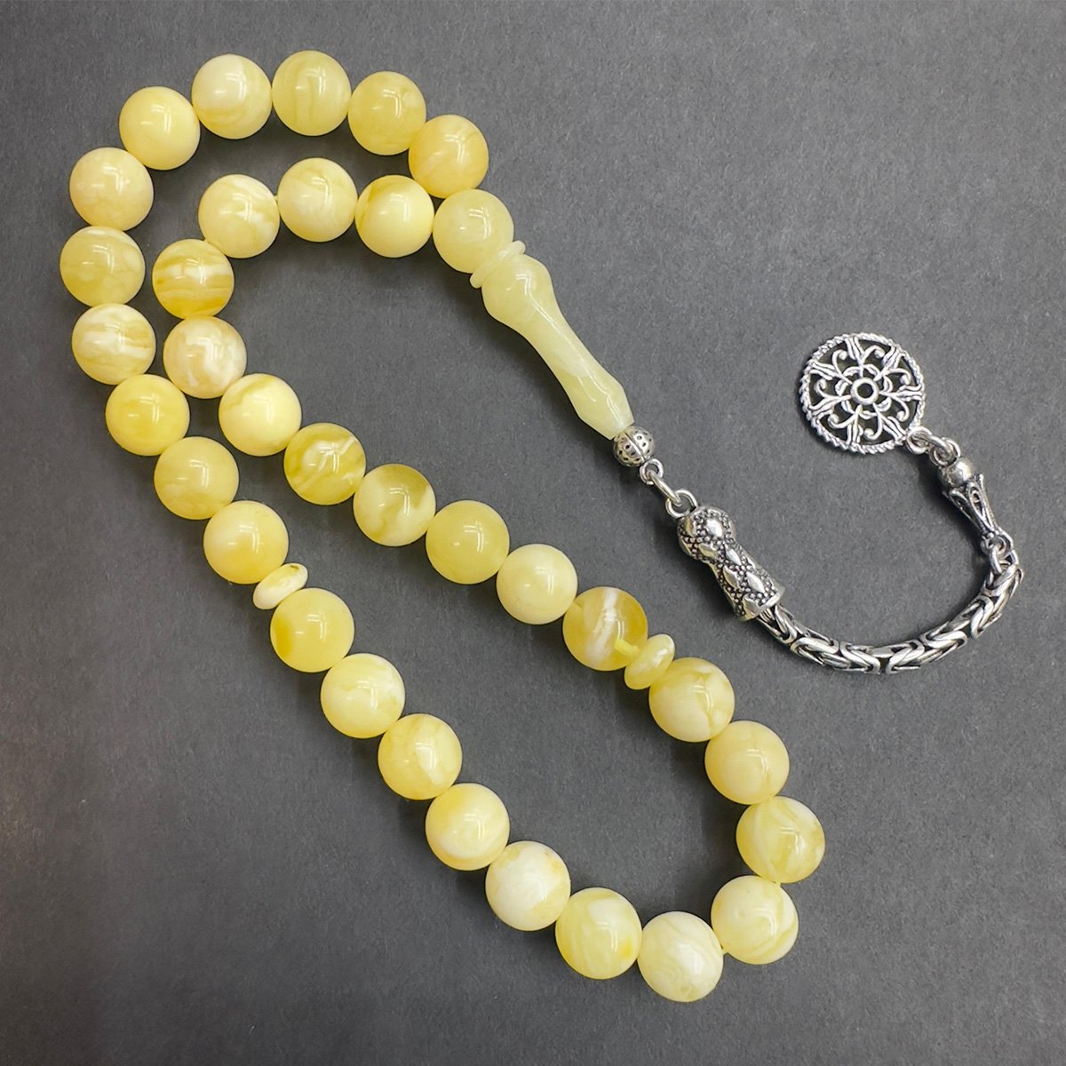 Akça Kaliningrad Damla Kehribar Tespih 8,3 (mm)