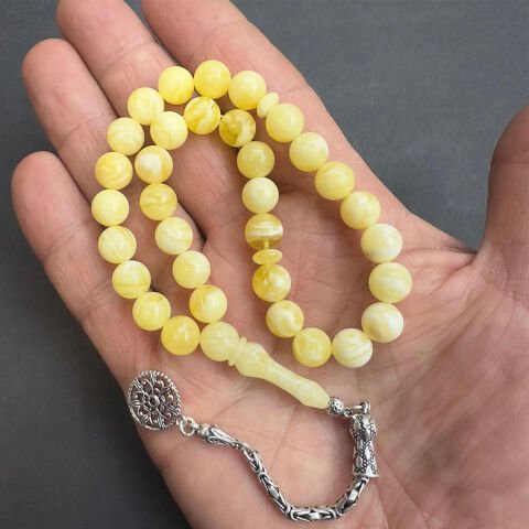 Akça Kaliningrad Damla Kehribar Tespih 8,3 (mm)