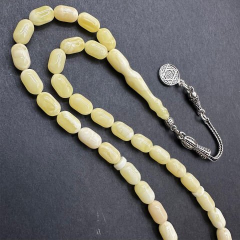 Akça Kaliningrad Damla Kehribar Tespih 5,5*9 (mm)