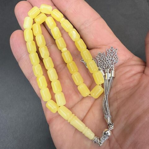 Kaliningrad Damla Kehribar Kapsül Tespih 6,5*9 (mm)