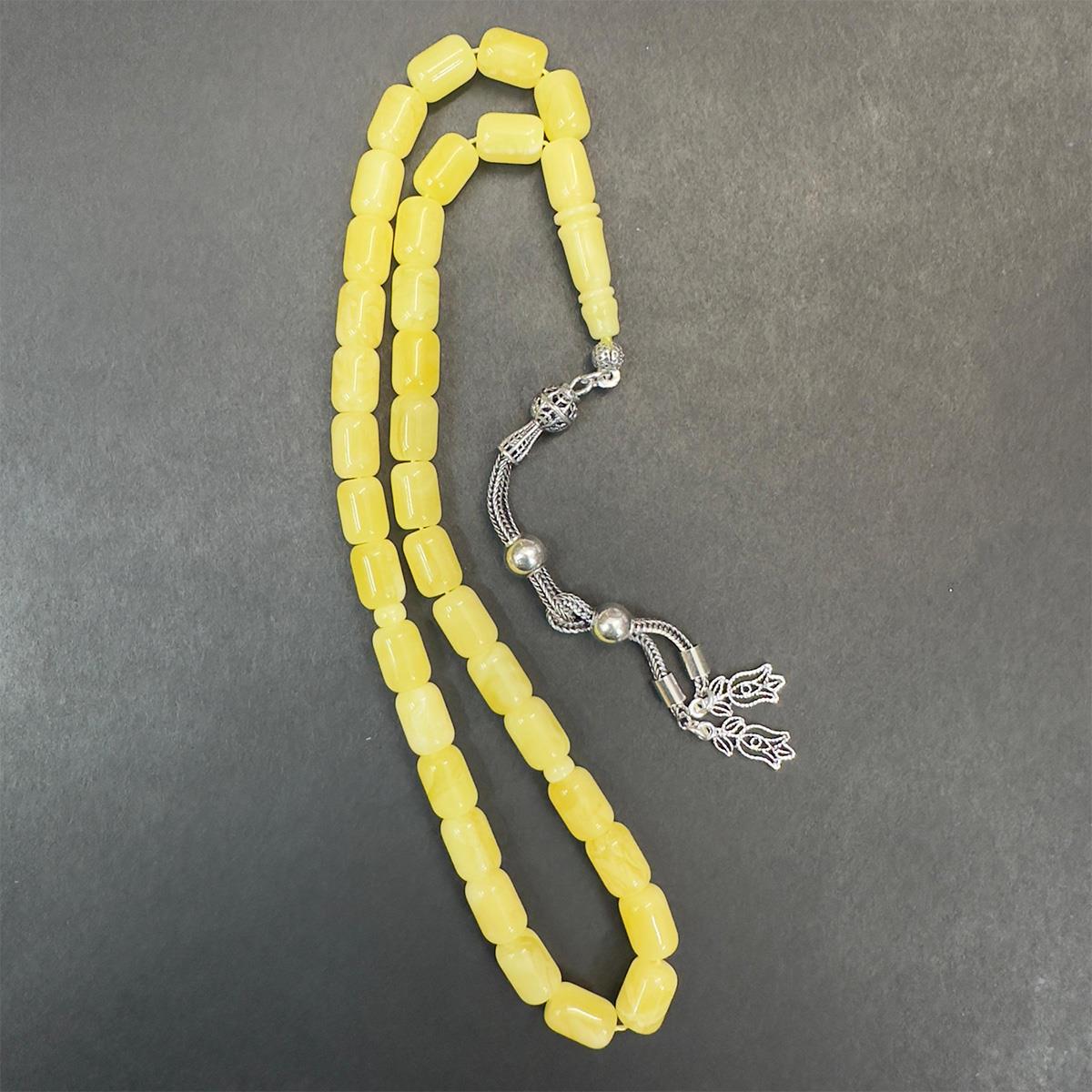 Kaliningrad Damla Kehribar Kapsül Tespih 6,5*9 (mm)